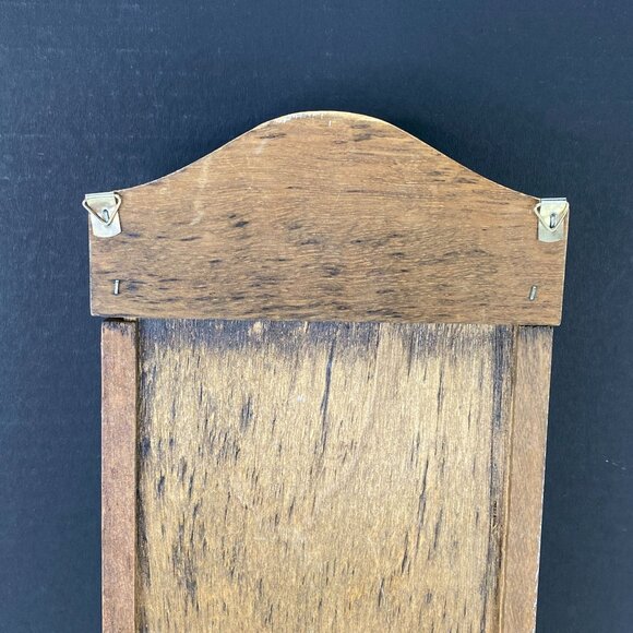 Vintage Retro Wood Wall Mount Letters Bills Misc Key Hook Organizer - Picture 10 of 12